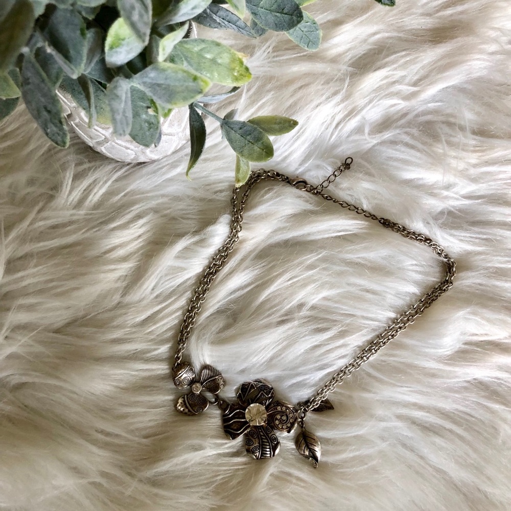 Statement Flower Necklace